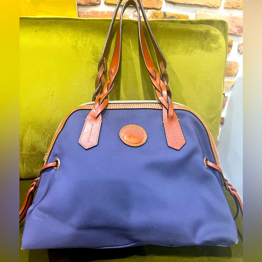 DOONEY & BOURKE canvas and leather bag